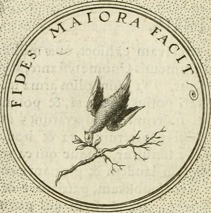 An illustration from Symbola diuina & humana pontificum, imperatorum, regum, 1601, leaf 521