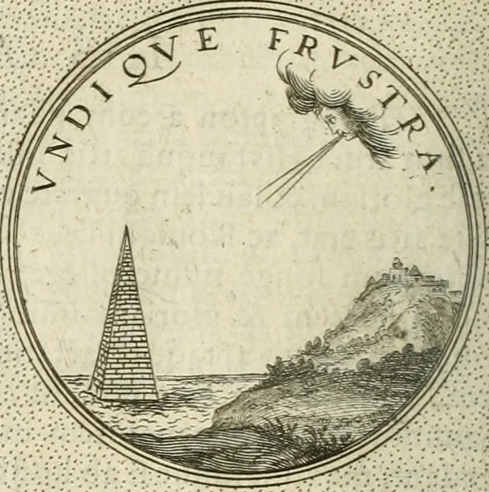 An illustration from Symbola diuina & humana pontificum, imperatorum, regum, 1601, leaf 521