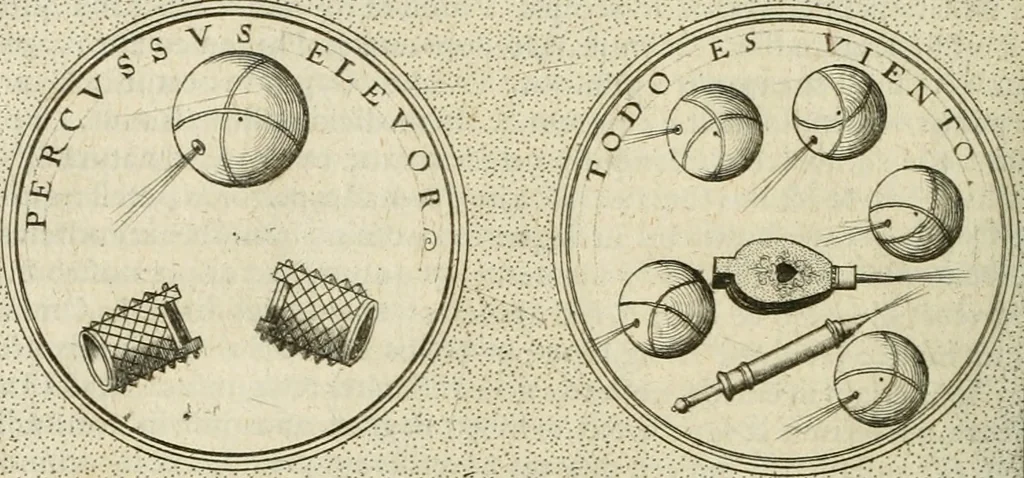 An illustration from Symbola diuina & humana pontificum, imperatorum, regum, 1601, leaf 529