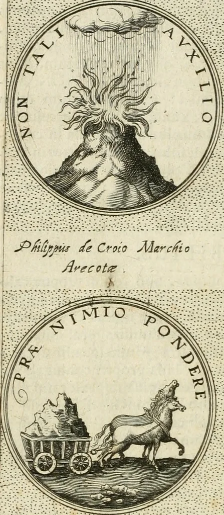An illustration from Symbola diuina & humana pontificum, imperatorum, regum, 1601, leaf 533