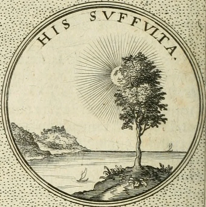 An illustration from Symbola diuina & humana pontificum, imperatorum, regum, 1601, leaf 533