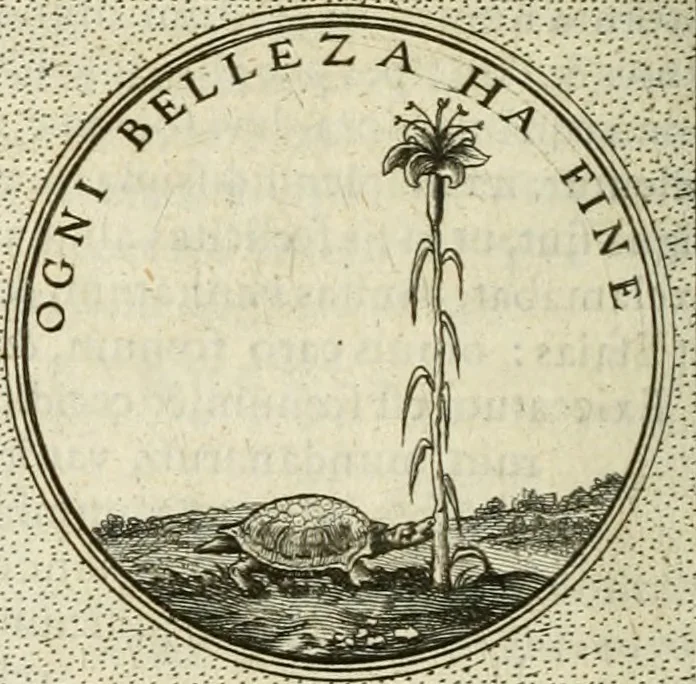 An illustration from Symbola diuina & humana pontificum, imperatorum, regum, 1601, leaf 541