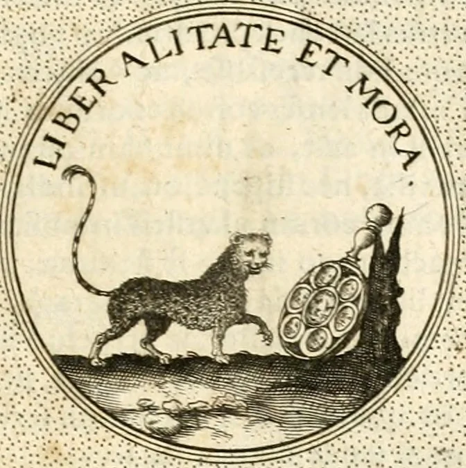 An illustration from Symbola diuina & humana pontificum, imperatorum, regum, 1601, leaf 546