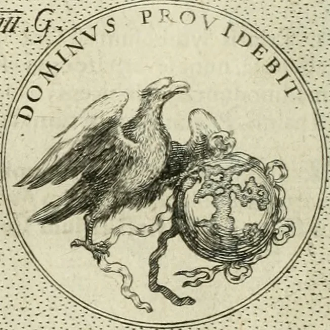 An illustration from Symbola diuina & humana pontificum, imperatorum, regum, 1601, leaf 59