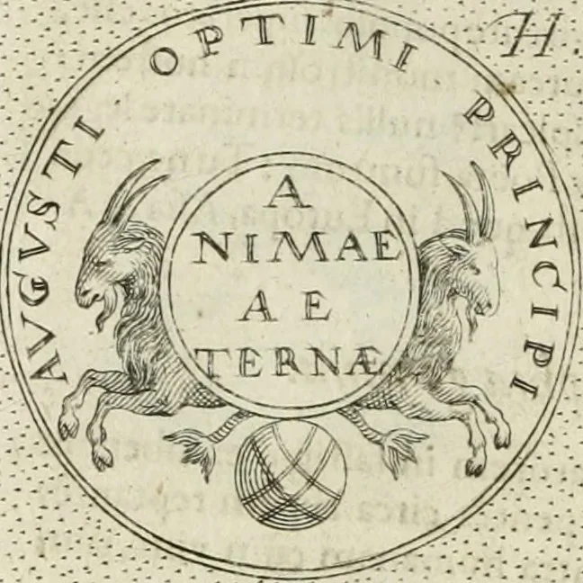 An illustration from Symbola diuina & humana pontificum, imperatorum, regum, 1601, leaf 61