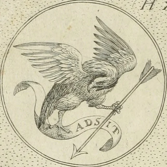 An illustration from Symbola diuina & humana pontificum, imperatorum, regum, 1601, leaf 63
