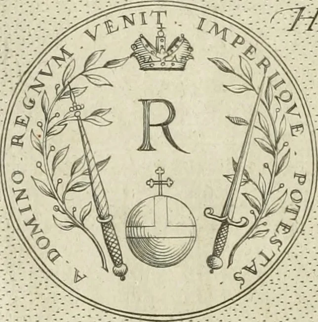 An illustration from Symbola diuina & humana pontificum, imperatorum, regum, 1601, leaf 63
