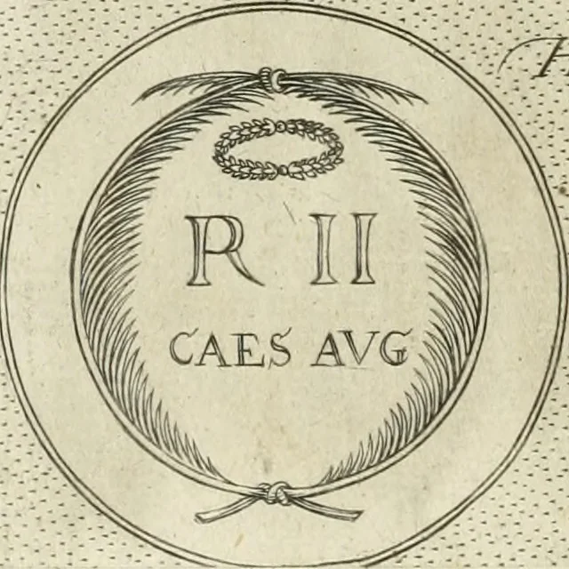 An illustration from Symbola diuina & humana pontificum, imperatorum, regum, 1601, leaf 63