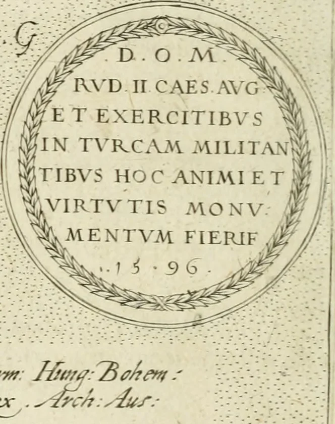 An illustration from Symbola diuina & humana pontificum, imperatorum, regum, 1601, leaf 65