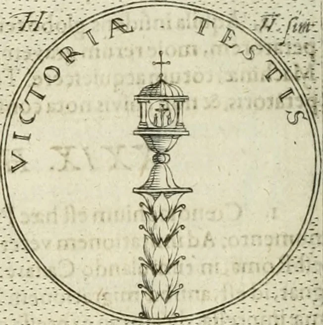 An illustration from Symbola diuina & humana pontificum, imperatorum, regum, 1601, leaf 67