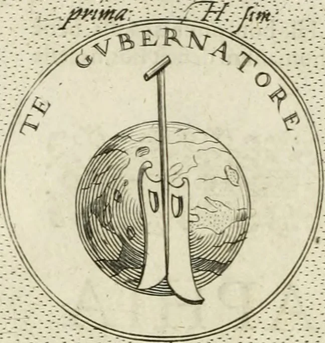 An illustration from Symbola diuina & humana pontificum, imperatorum, regum, 1601, leaf 69
