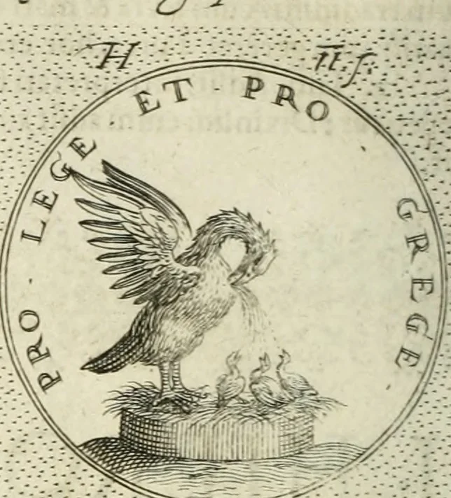 An illustration from Symbola diuina & humana pontificum, imperatorum, regum, 1601, leaf 69