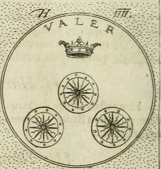 An illustration from Symbola diuina & humana pontificum, imperatorum, regum, 1601, leaf 69