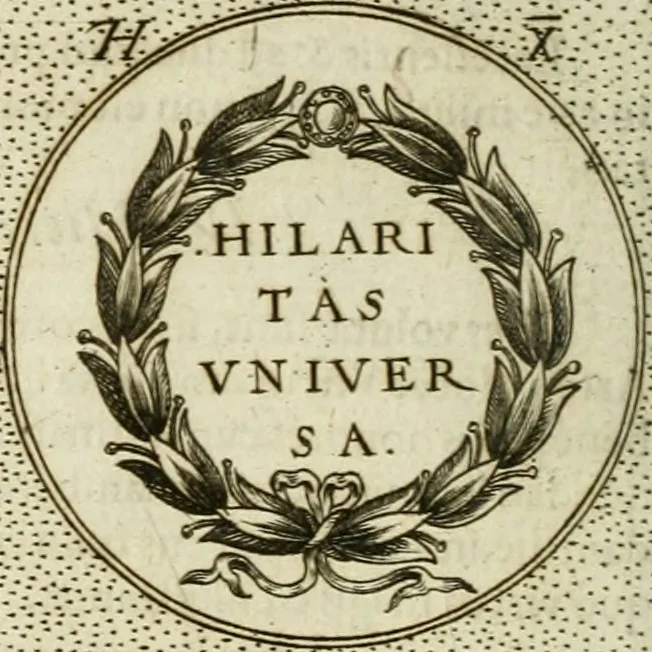 An illustration from Symbola diuina & humana pontificum, imperatorum, regum, 1601, leaf 71