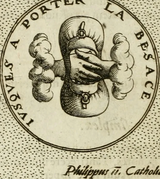 An illustration from Symbola diuina & humana pontificum, imperatorum, regum, 1601, leaf 79
