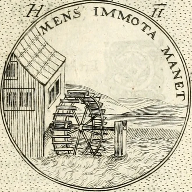 An illustration from Symbola diuina & humana pontificum, imperatorum, regum, 1601, leaf 84