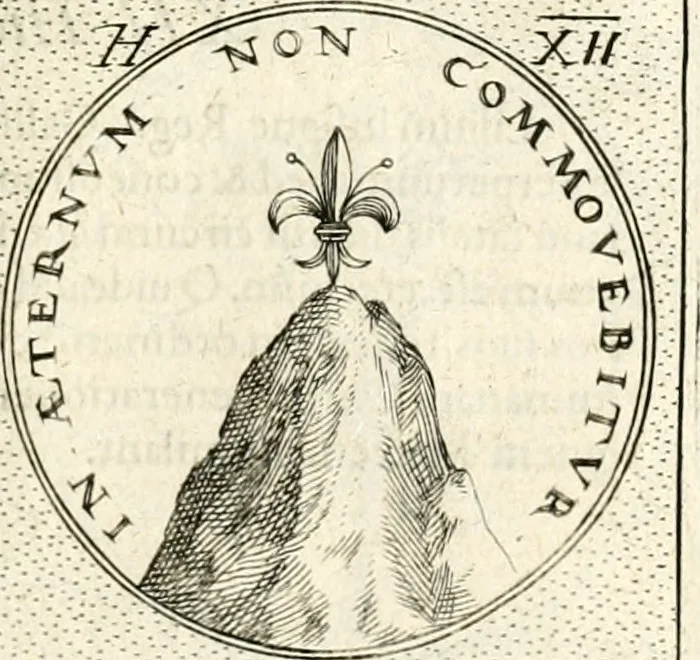 An illustration from Symbola diuina & humana pontificum, imperatorum, regum, 1601, leaf 86