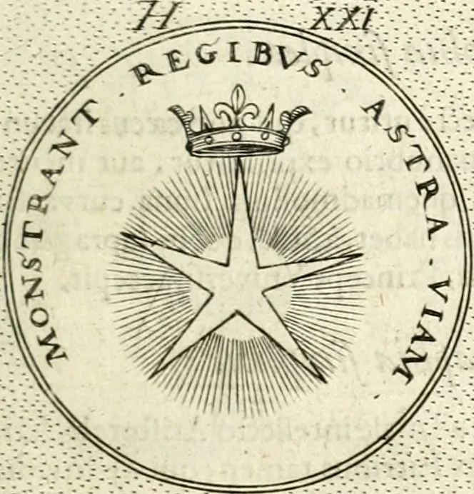 An illustration from Symbola diuina & humana pontificum, imperatorum, regum, 1601, leaf 90