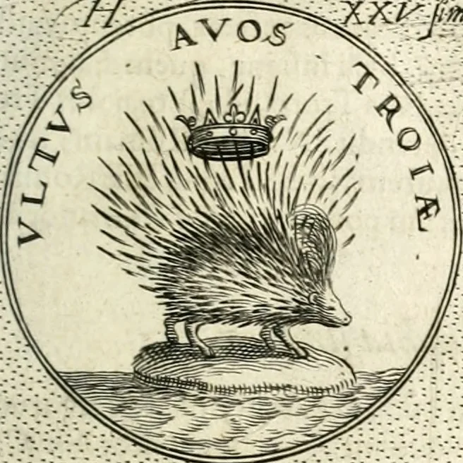 An illustration from Symbola diuina & humana pontificum, imperatorum, regum, 1601, leaf 92