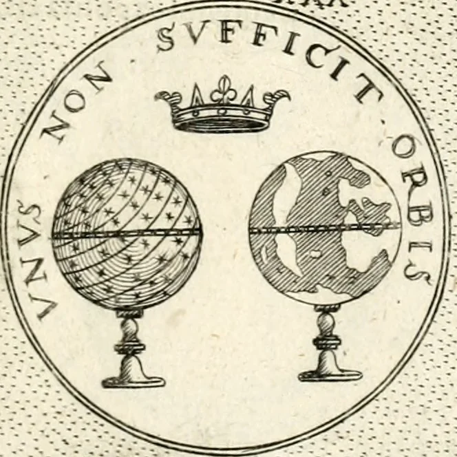 An illustration from Symbola diuina & humana pontificum, imperatorum, regum, 1601, leaf 92