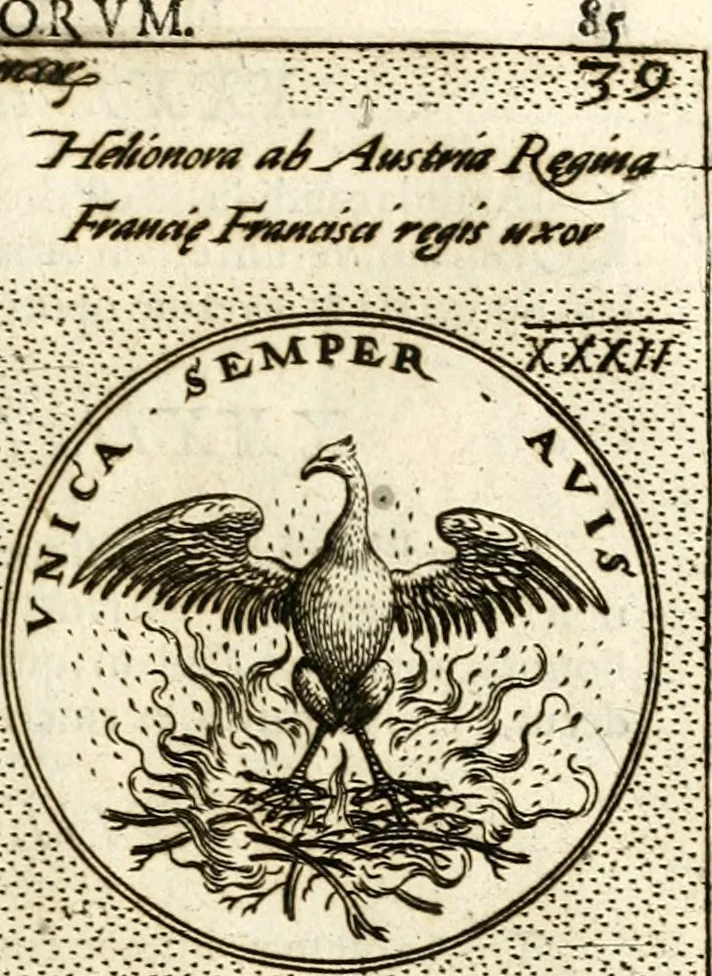 An illustration from Symbola diuina & humana pontificum, imperatorum, regum, 1601, leaf 94