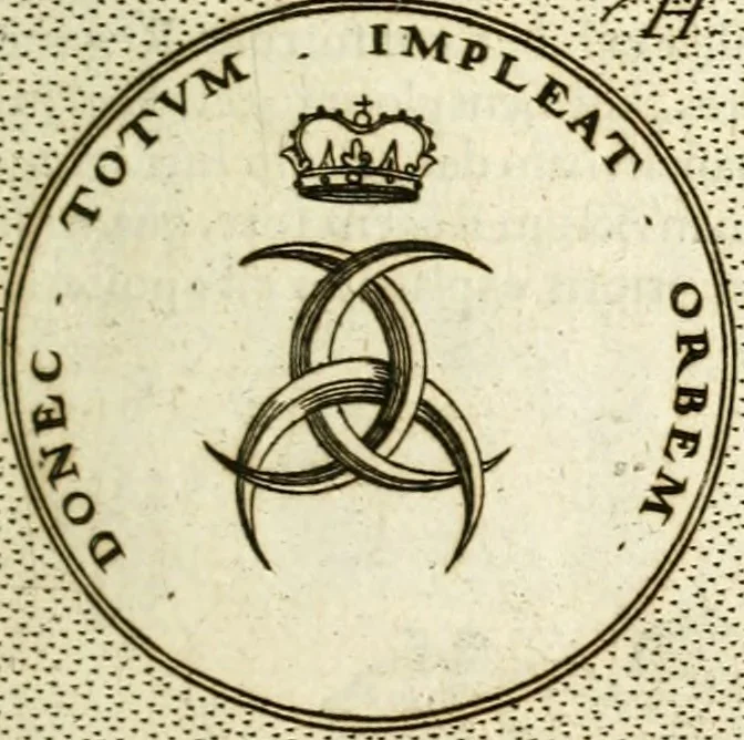 An illustration from Symbola diuina & humana pontificum, imperatorum, regum, 1601, leaf 94