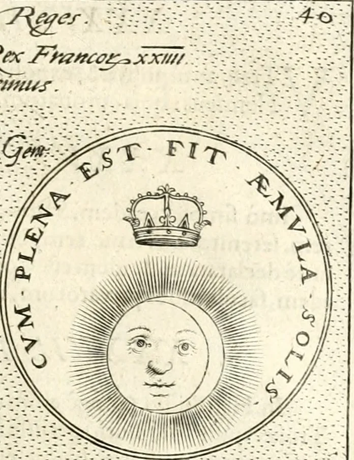 An illustration from Symbola diuina & humana pontificum, imperatorum, regum, 1601, leaf 96