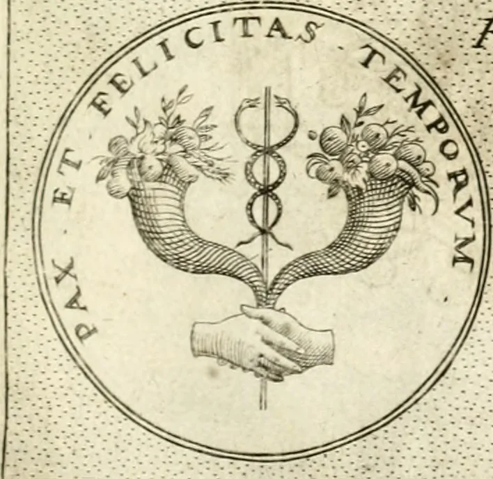 An illustration from Symbola diuina & humana pontificum, imperatorum, regum, 1601, leaf 98