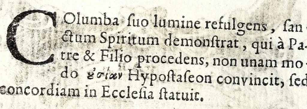 An illustration from Symbola divina & humana pontificum, imperatorum, regum : ex musaeo Octavii de Strada civis Romani, 1666, leaf 62