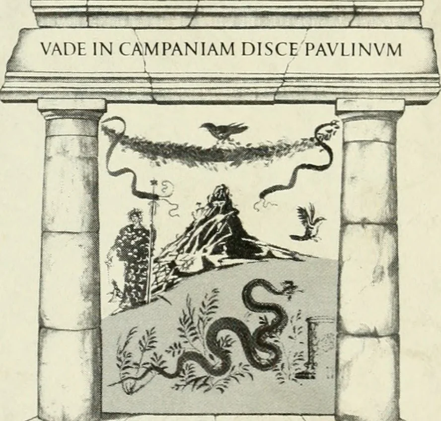 An illustration from Symbolae litterariae, opuscula varia philologica, scientifica, antiquaria, signa, lapides, numismata, gemmas et monumenta medii aevi, nunc primum edita complectentes, 1751, leaf 1