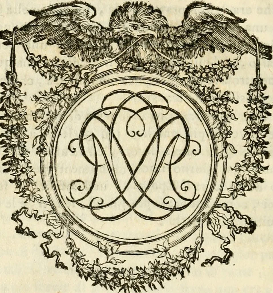 An illustration from Symbolae litterariae, opuscula varia philologica, scientifica, antiquaria, signa, lapides, numismata, gemmas et monumenta medii aevi, nunc primum edita complectentes, 1751, leaf 305