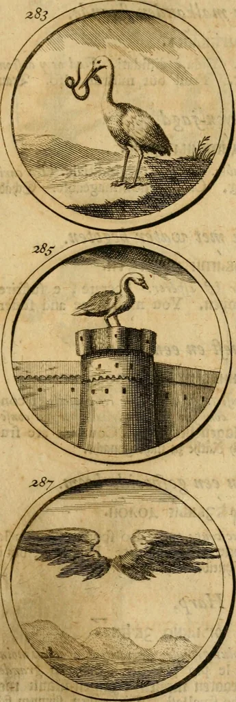 An illustration from Symbola et emblemata, 1705, leaf 106