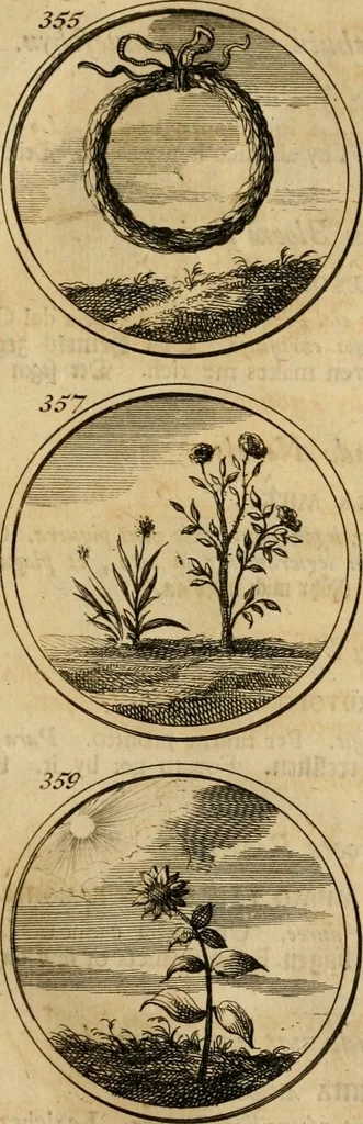 An illustration from Symbola et emblemata, 1705, leaf 130