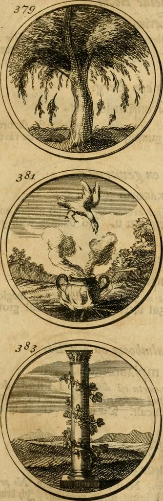 An illustration from Symbola et emblemata, 1705, leaf 138