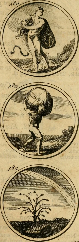 An illustration from Symbola et emblemata, 1705, leaf 138
