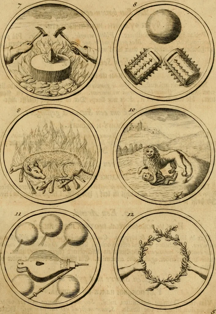 An illustration from Symbola et emblemata, 1705, leaf 14