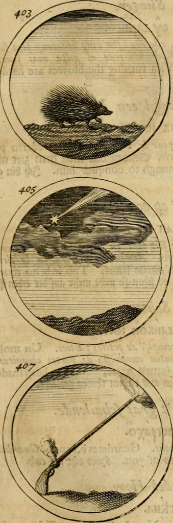 An illustration from Symbola et emblemata, 1705, leaf 146