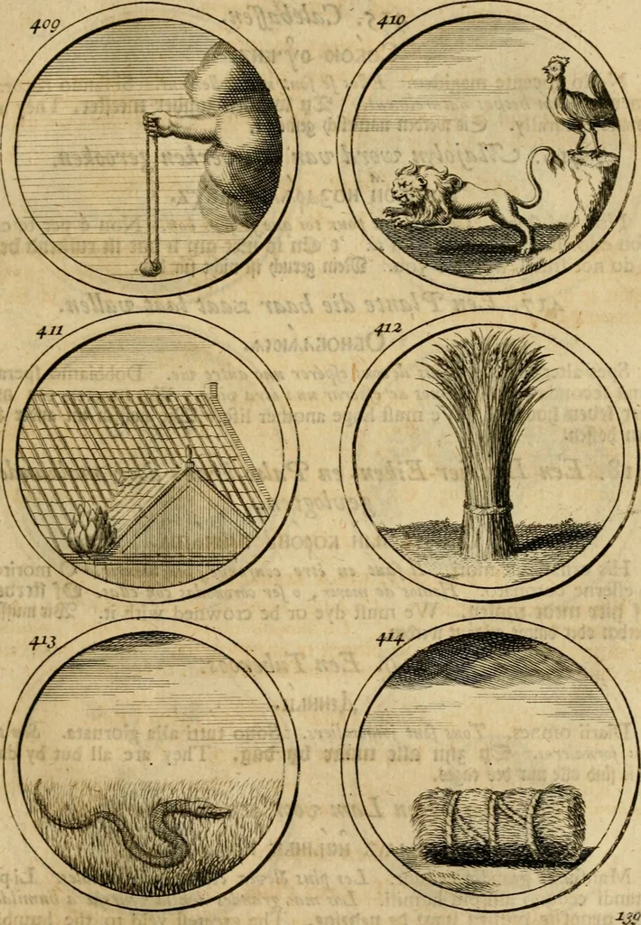 An illustration from Symbola et emblemata, 1705, leaf 148