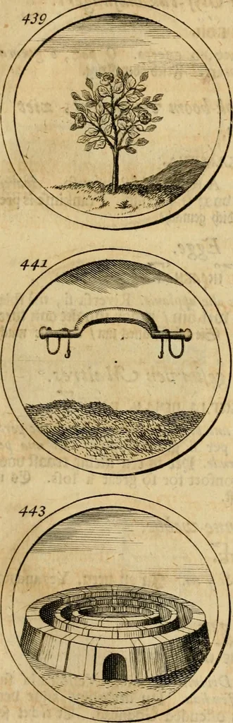 An illustration from Symbola et emblemata, 1705, leaf 158