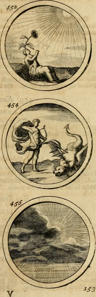 An illustration from Symbola et emblemata, 1705, leaf 162