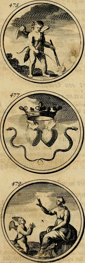 An illustration from Symbola et emblemata, 1705, leaf 170