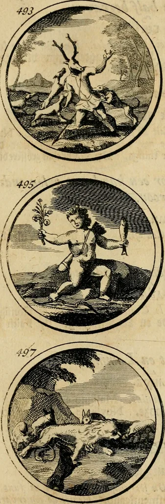 An illustration from Symbola et emblemata, 1705, leaf 176