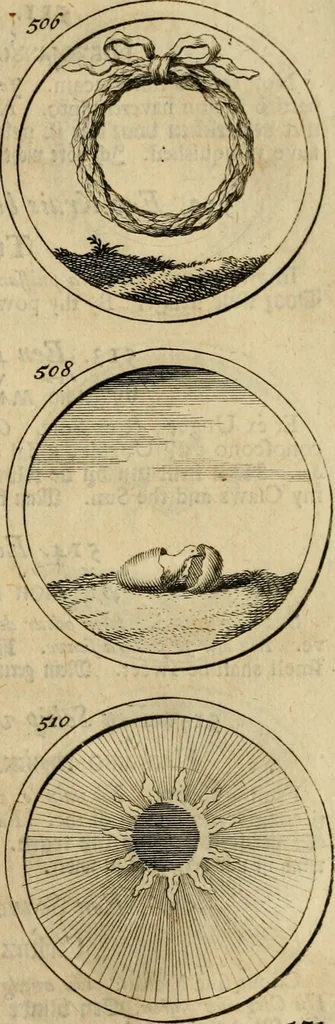 An illustration from Symbola et emblemata, 1705, leaf 180