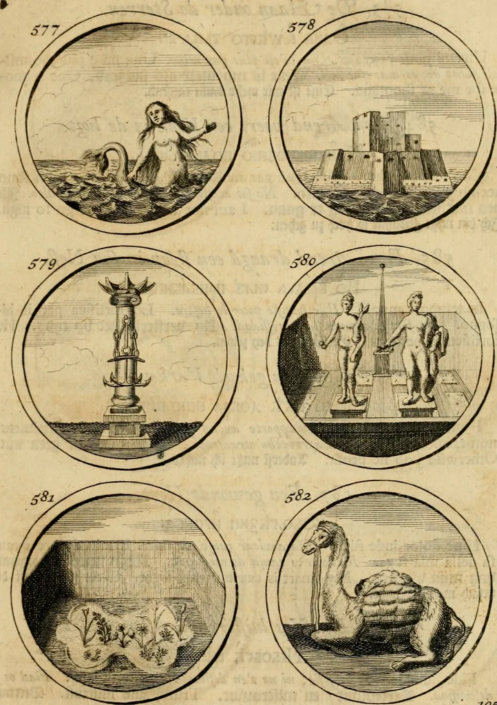 An illustration from Symbola et emblemata, 1705, leaf 204