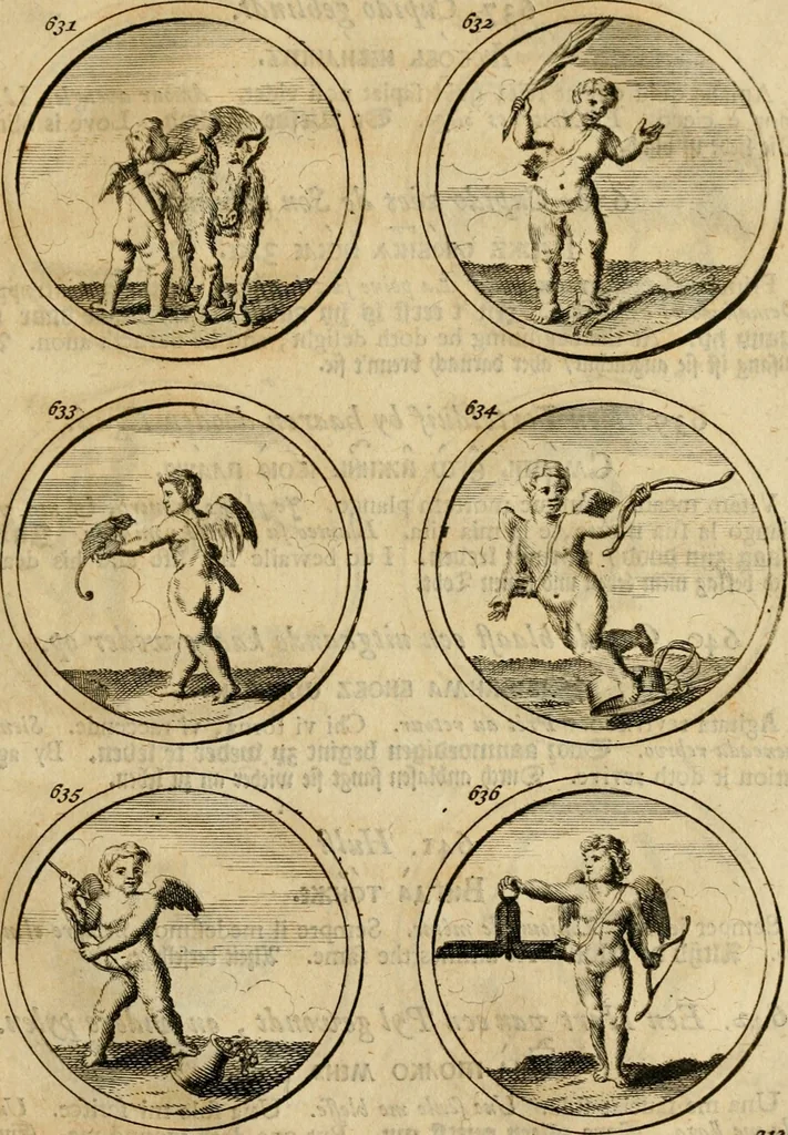 An illustration from Symbola et emblemata, 1705, leaf 222