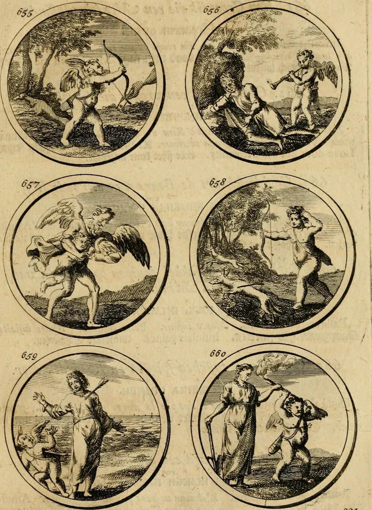 An illustration from Symbola et emblemata, 1705, leaf 230