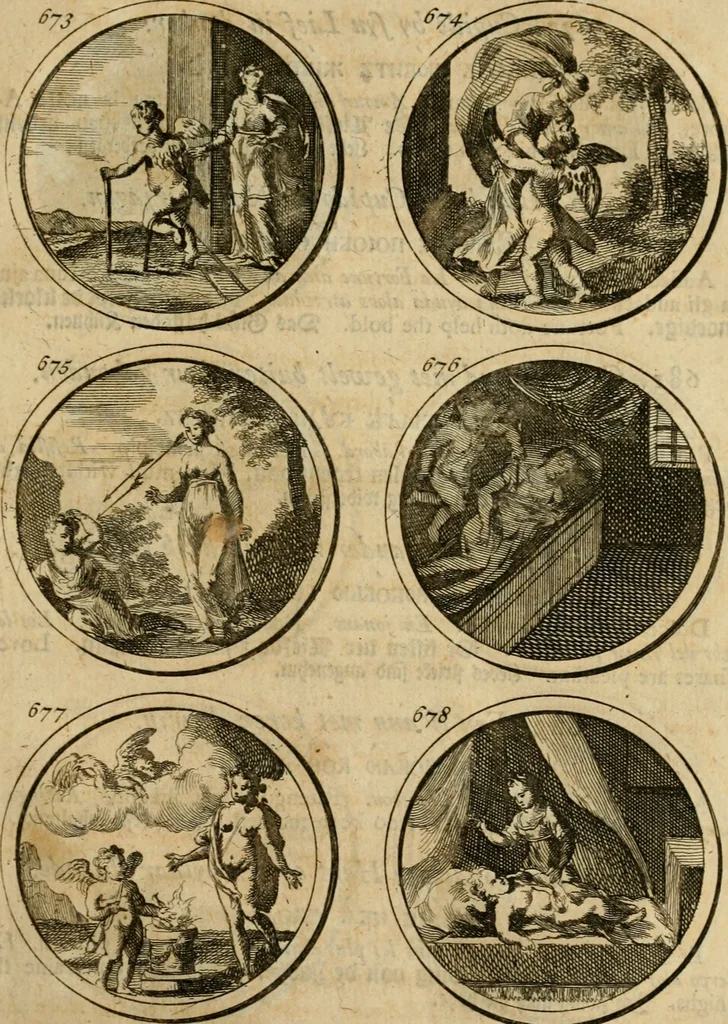 An illustration from Symbola et emblemata, 1705, leaf 236