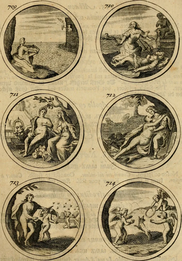 An illustration from Symbola et emblemata, 1705, leaf 248