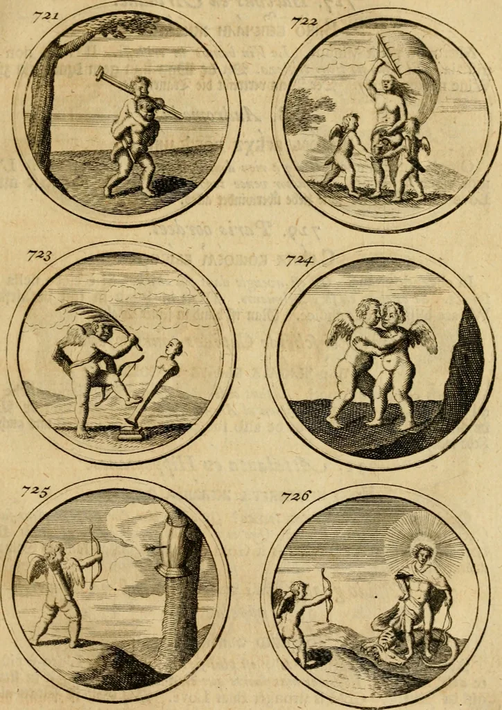 An illustration from Symbola et emblemata, 1705, leaf 252