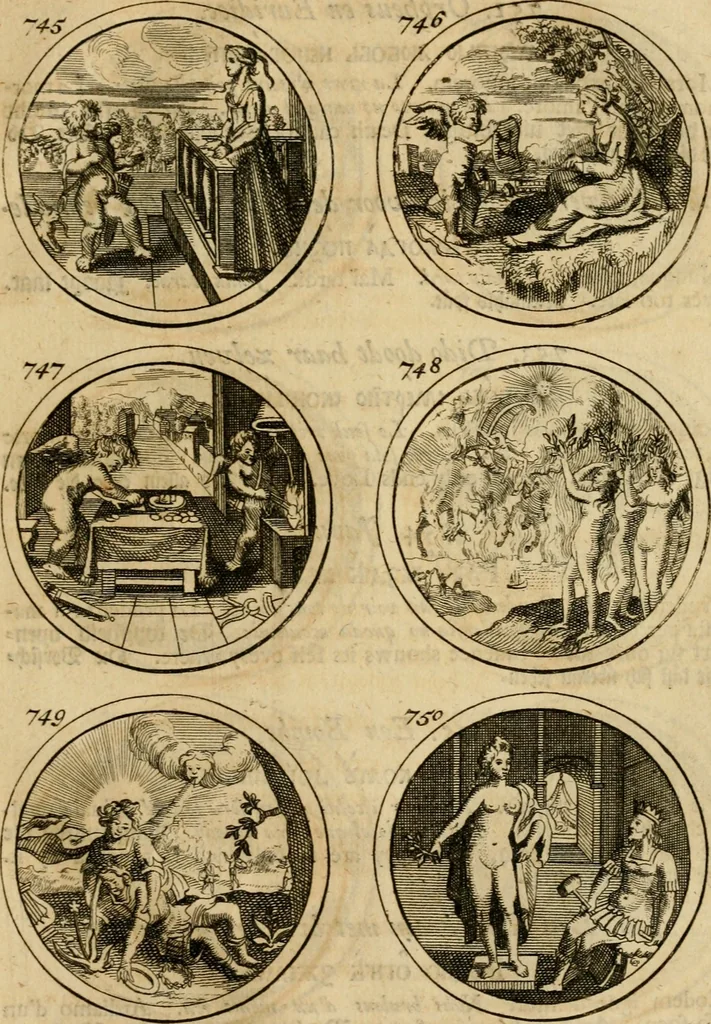 An illustration from Symbola et emblemata, 1705, leaf 260